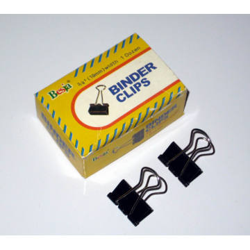 19mm negro Binder Clips (1005)